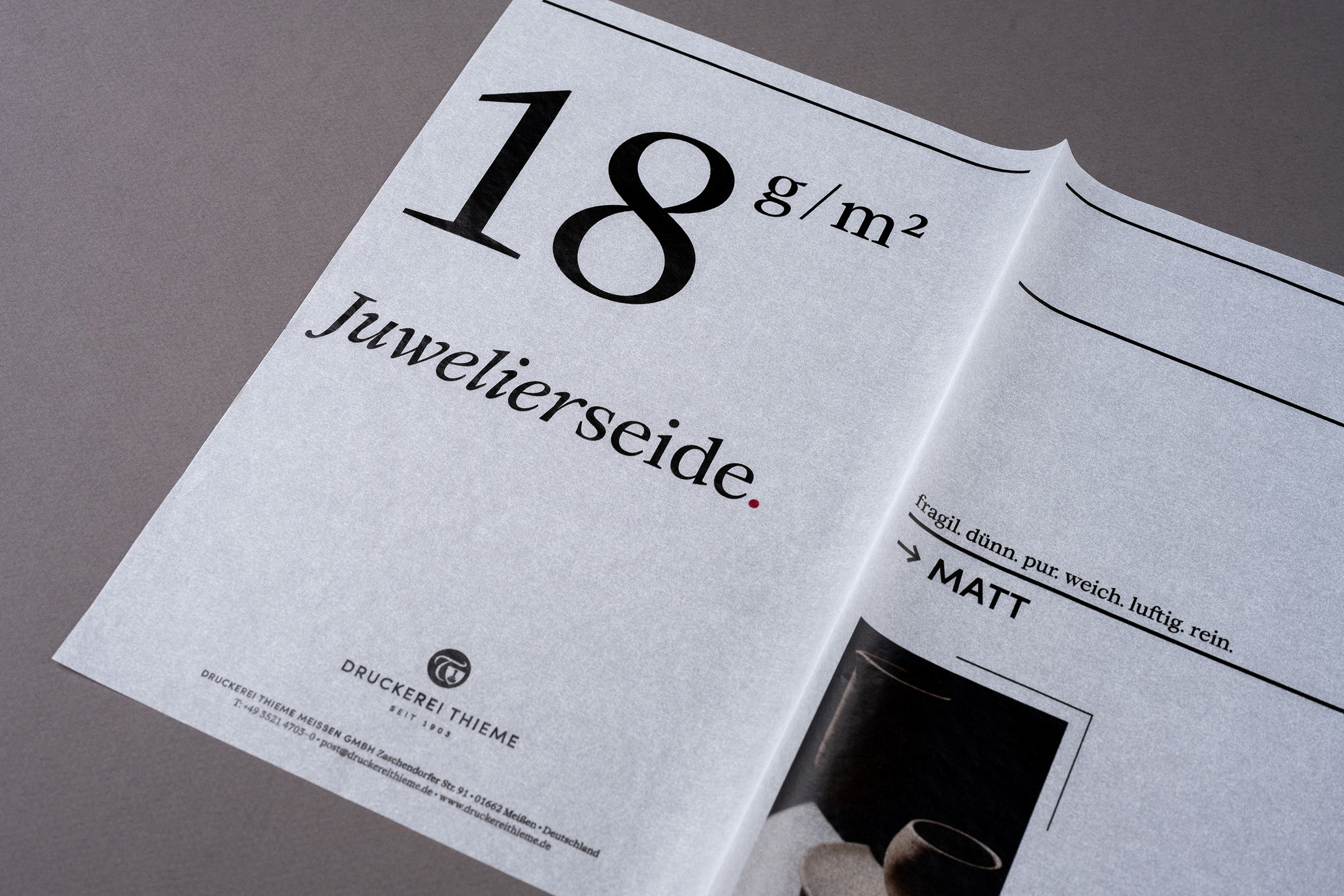 Erscheinungsbild Druckerei Thieme, Projektansicht 6