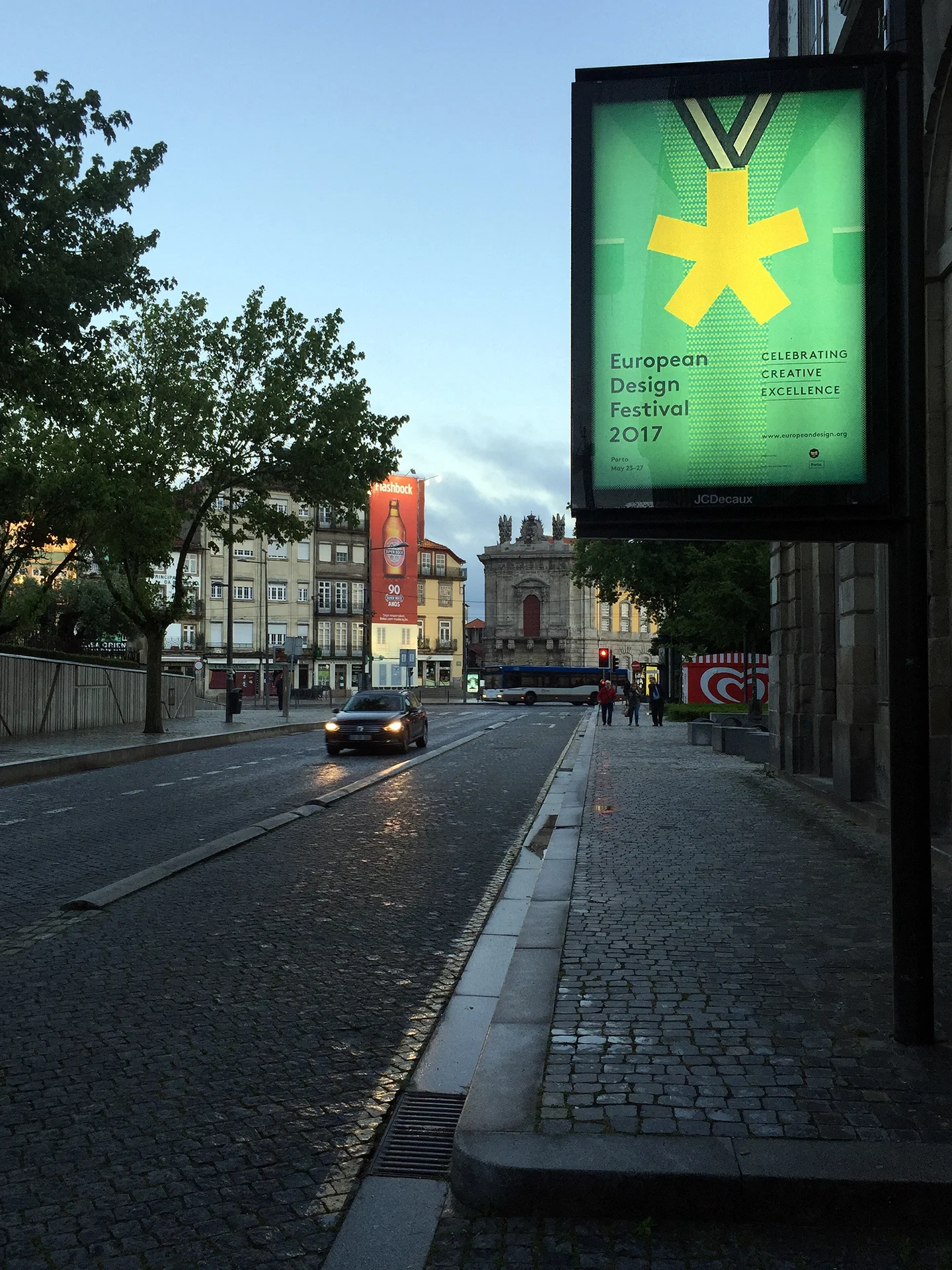 Citylight-Poster der European Design Awards 2017