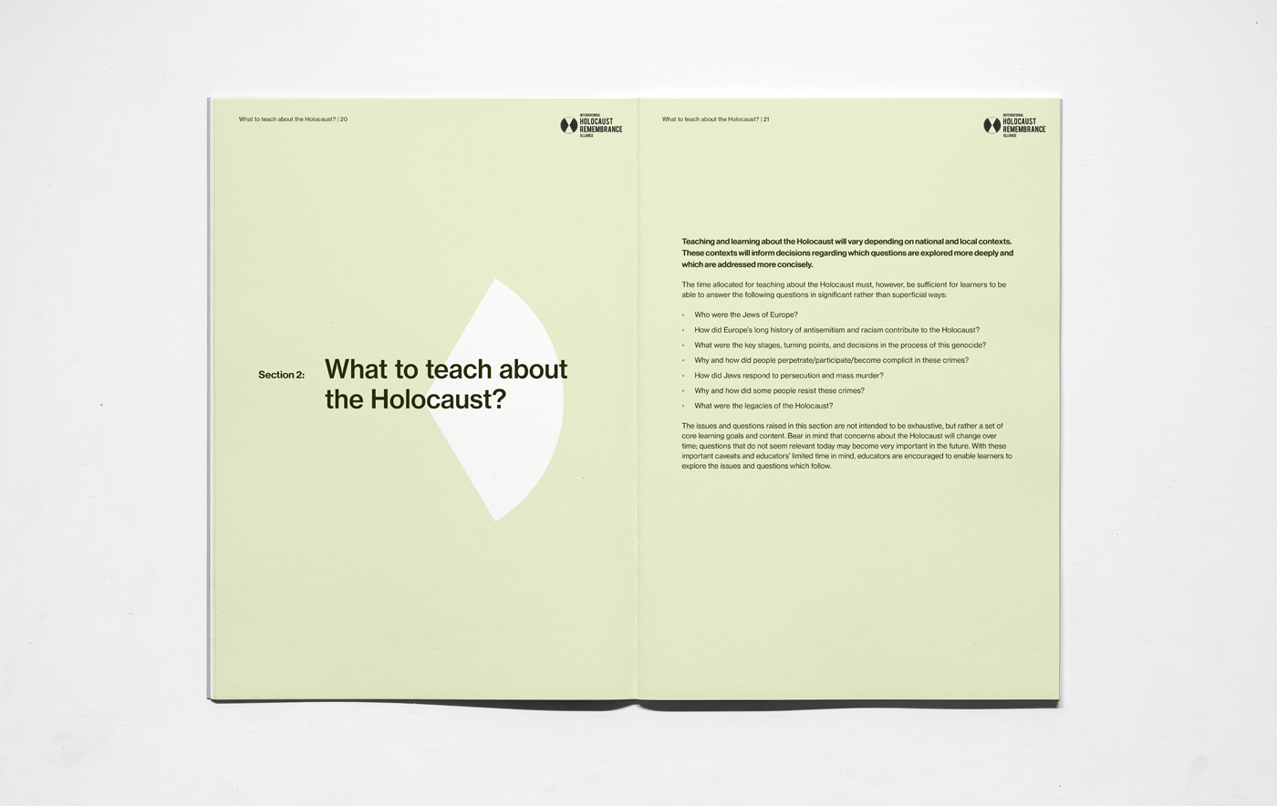 IHRA Recommendations for Teaching and Learning about the Holocaust, Projektansicht 3